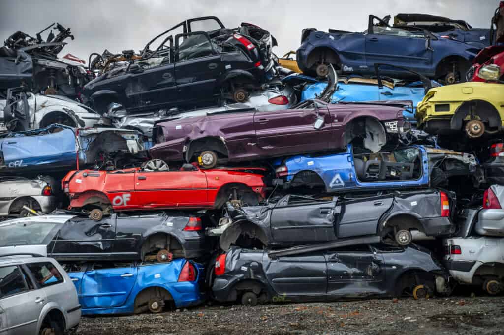Nederlandse sloopauto’s voor 98.7% gerecycled
