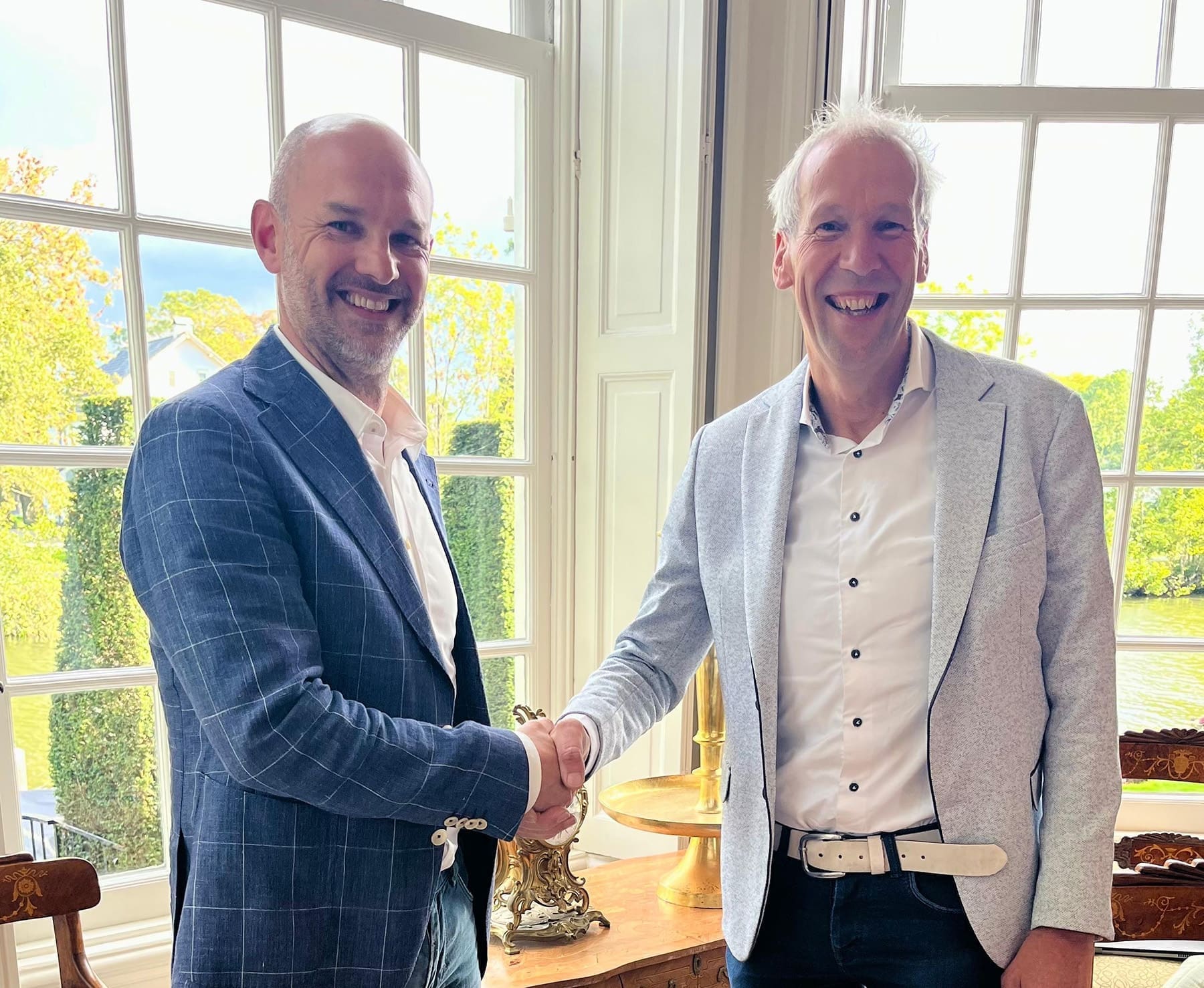 Foto - Nelis van de Pol en Eddy Nieuwhuis
